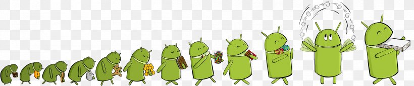 Android Version History Rooting Handheld Devices, PNG, 2397x500px, Android, Android Nougat, Android Version History, Bionic, Commodity Download Free
