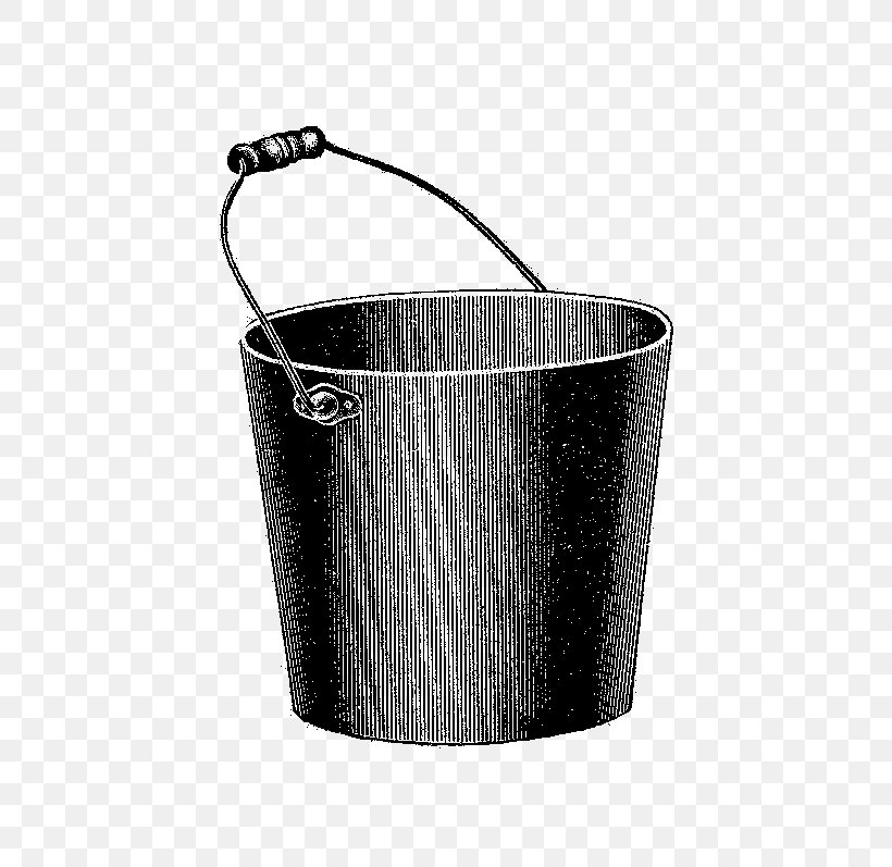 Bucket Mop Clip Art, PNG, 655x797px, Bucket, Barrel, Black And White, Cleaning, Cylinder Download Free