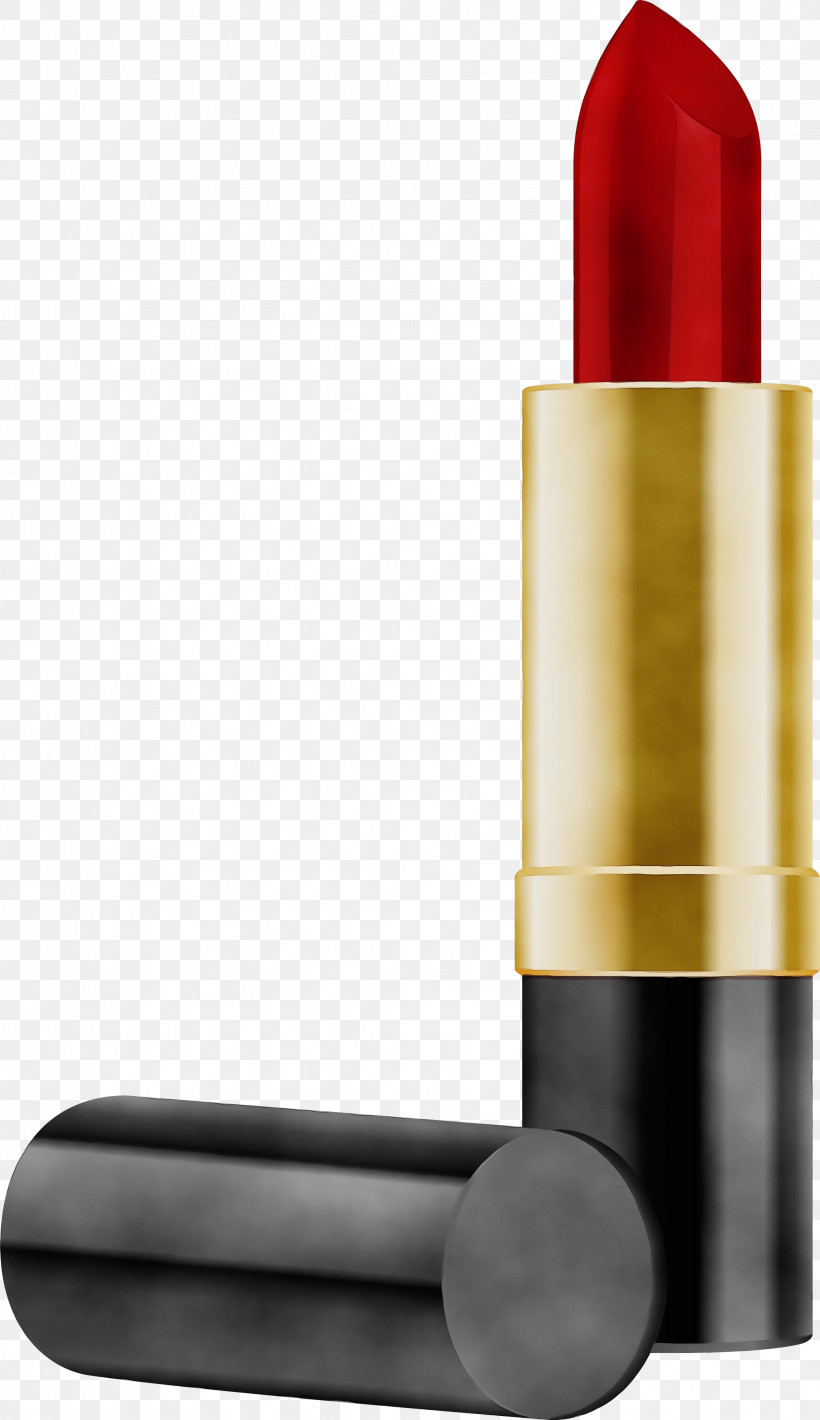Lipstick Red Beauty Cosmetics Lip Care, PNG, 2044x3542px, Watercolor, Ammunition, Beauty, Beige, Cosmetics Download Free