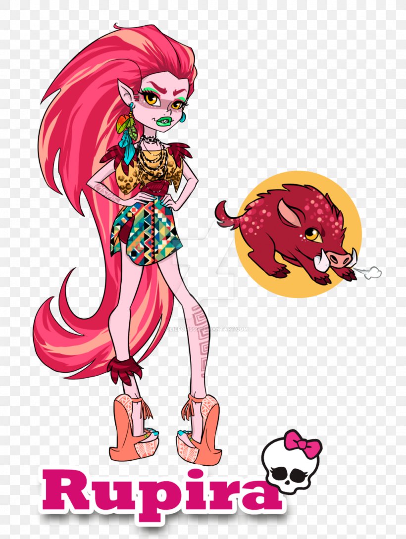 Monster High Doll Barbie Toy Ever After High, PNG, 1024x1360px, Watercolor, Cartoon, Flower, Frame, Heart Download Free
