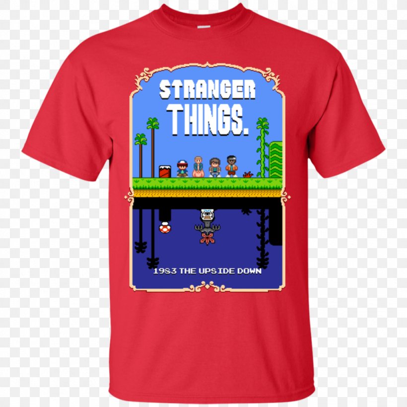 T-shirt Eleven Pixel Art Super Mario Bros. Crossover, PNG, 1024x1024px, Tshirt, Active Shirt, Area, Art, Artist Download Free