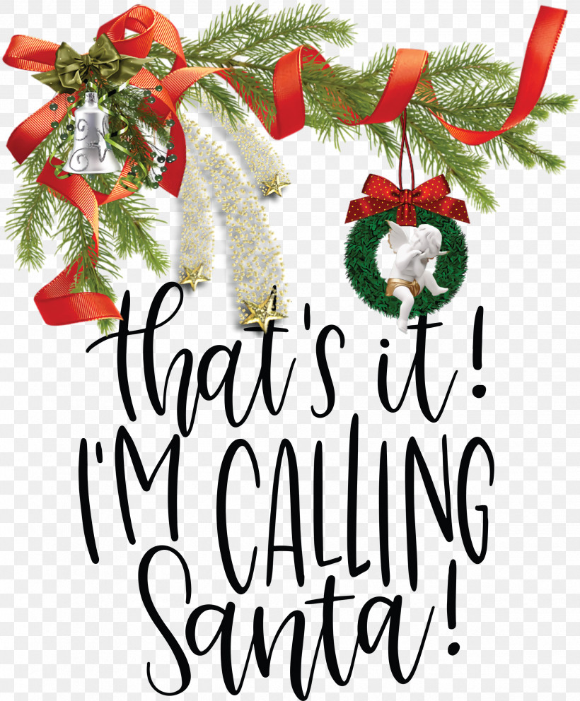 Calling Santa Santa Christmas, PNG, 2478x3000px, Calling Santa, Black, Black Screen Of Death, Blog, Christmas Download Free