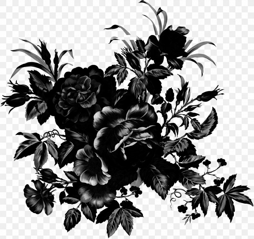 Floral Design Flower Image Drawing, PNG, 1531x1440px, Floral Design, Blackandwhite, Botany, Branch, Canvas Download Free