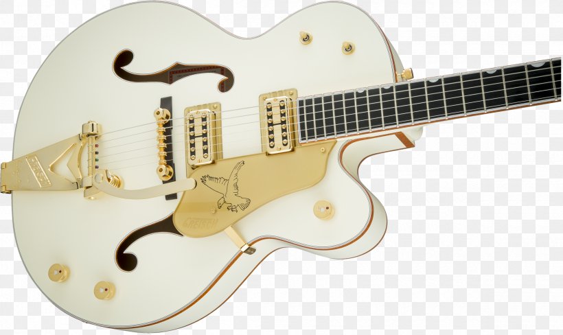 Gretsch White Falcon Archtop Guitar Semi-acoustic Guitar, PNG, 2400x1431px, Gretsch White Falcon, Acoustic Electric Guitar, Acoustic Guitar, Archtop Guitar, Bass Guitar Download Free