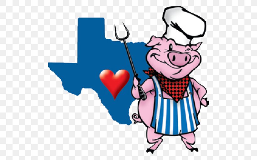 Heart Of Texas Barbecue Barbecue In Texas Food Clip Art, PNG, 512x512px, Watercolor, Cartoon, Flower, Frame, Heart Download Free