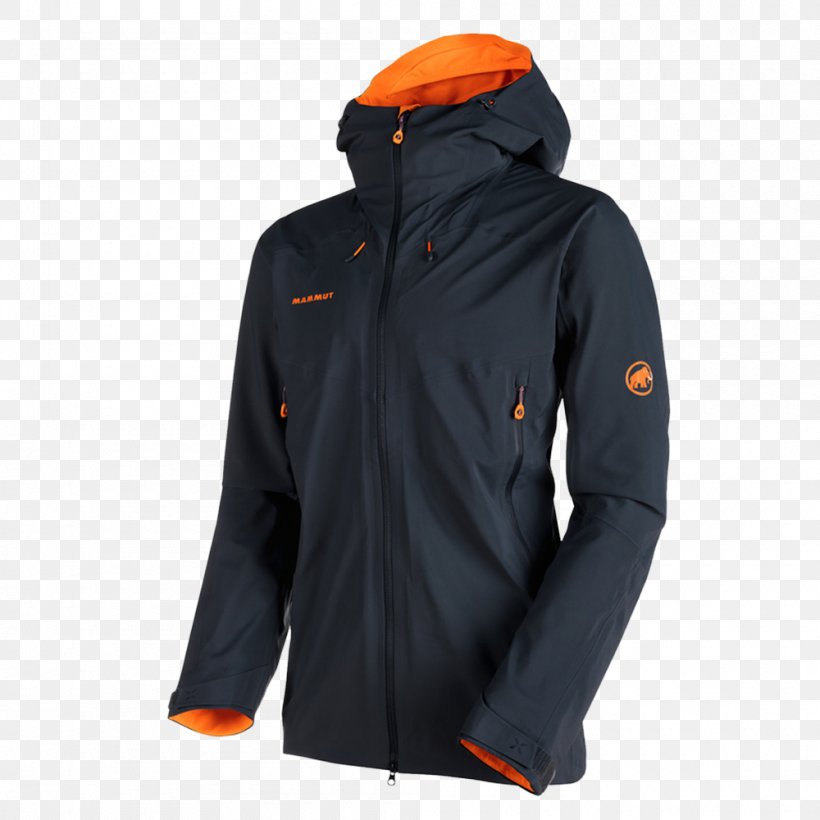 Hoodie Shell Jacket Mammut Sports Group Windstopper, PNG, 1000x1000px, Hoodie, Clothing, Clothing Sizes, Gilets, Hood Download Free