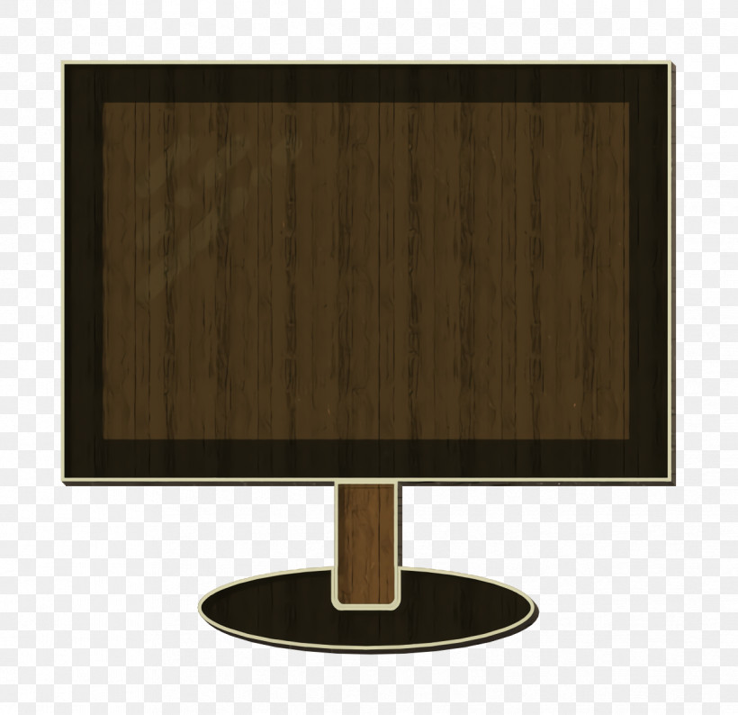Monitor Icon Technology Elements Icon, PNG, 1238x1200px, Monitor Icon, Brown, Computer Monitor, Computer Monitor Accessory, Flat Panel Display Download Free