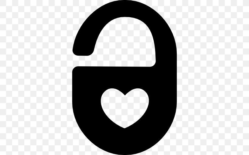 Clip Art, PNG, 512x512px, Symbol, Black And White, Heart, Padlock, Photography Download Free