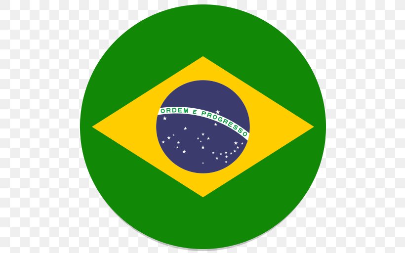 Flag Of Brazil Image National Flag, PNG, 512x512px, Brazil, Area, Ball, Banner, Brand Download Free