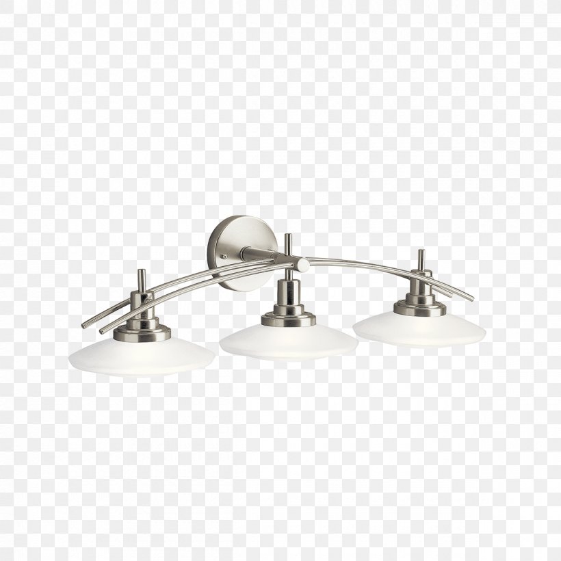 Light Fixture Kichler Lighting Bathroom, PNG, 1200x1200px, Light, Bathroom, Brushed Metal, Capitol Lighting, Ceiling Fixture Download Free