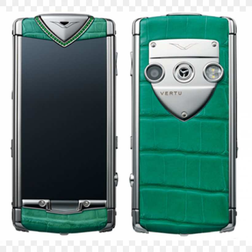 Mobile Phones Vertu Smartphone Telephone Nokia, PNG, 1200x1200px, Mobile Phones, Communication Device, Gadget, Green, Hardware Download Free