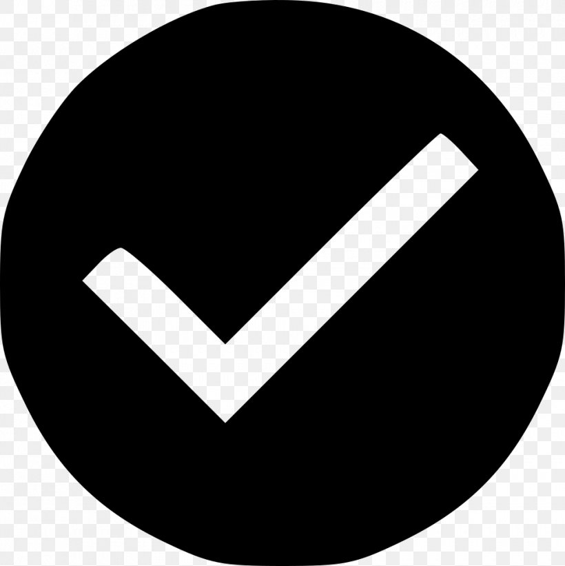 Check Mark Checkbox Clip Art, PNG, 980x982px, Check Mark, Blackandwhite, Brand, Button, Checkbox Download Free