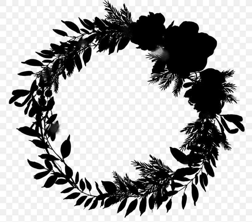 Christmas Black And White, PNG, 800x722px, Wreath, Black White M, Blackandwhite, Branch, Christmas Decoration Download Free