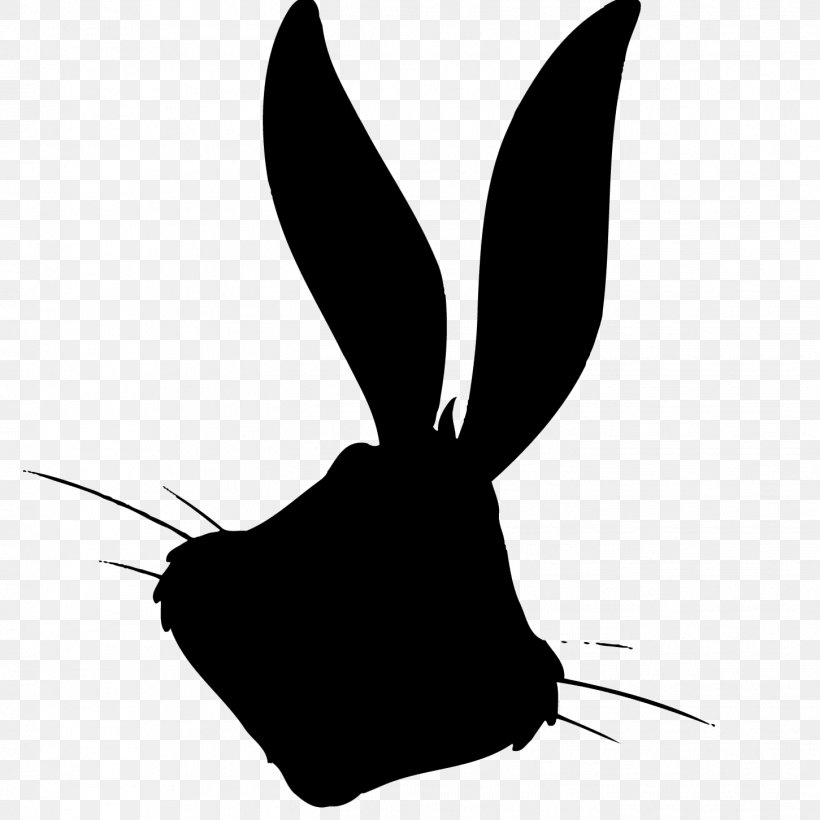 Hare Clip Art Silhouette Whiskers H&M, PNG, 1451x1451px, Hare, Black, Black M, Blackandwhite, Ear Download Free