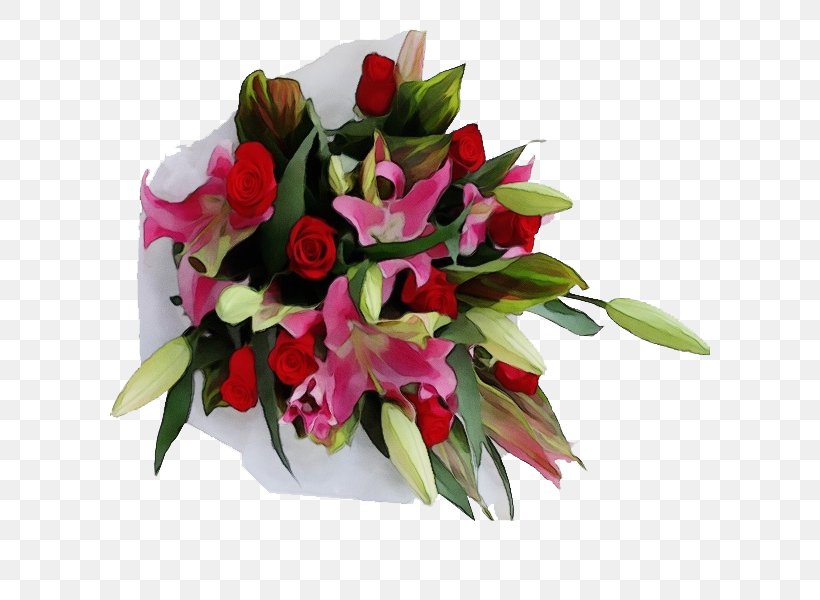 Red Watercolor Flowers, PNG, 600x600px, Watercolor, Anthurium, Artificial Flower, Bouquet, Cut Flowers Download Free