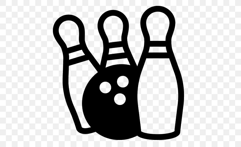 Bowling Pin Strike Bowling Balls, PNG, 500x500px, Bowling Pin, Area, Artwork, Ball, Black And White Download Free