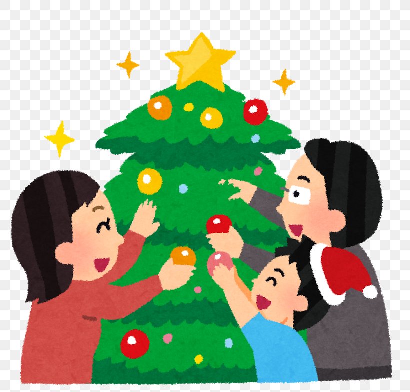 Christmas Tree Santa Claus クリスマスプレゼント Christmas Eve, PNG, 800x784px, Christmas, Advent, Art, Child, Christmas And Holiday Season Download Free