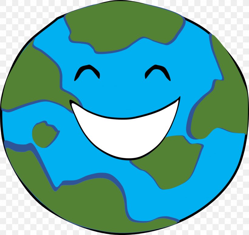 animated earth smiling