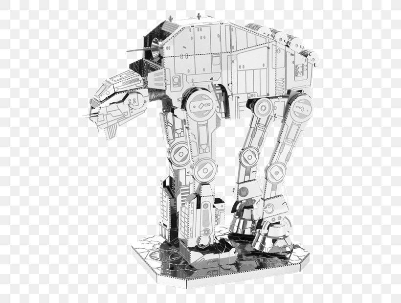 Kylo Ren R2-D2 Metal Star Wars AT-ST, PNG, 620x619px, Kylo Ren, Atst, Black And White, Machine, Mecha Download Free