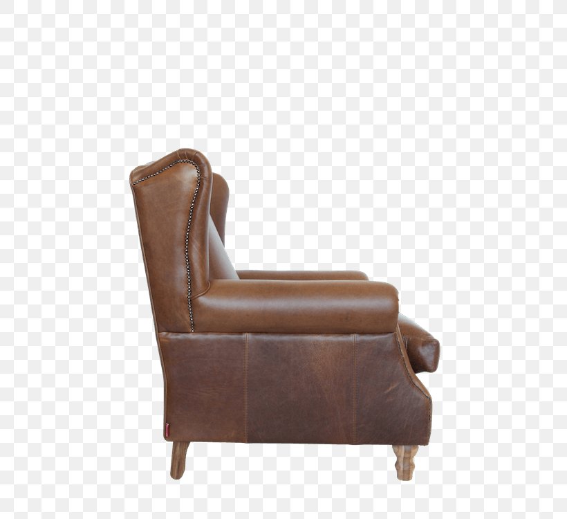 Club Chair Couch Recliner Leather, PNG, 500x750px, Club Chair, Brown, Chair, Comfort, Couch Download Free