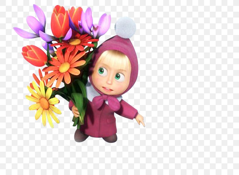 Masha And The Bear Animation Doll Clip Art, PNG, 800x600px, 3d Computer Graphics, Masha And The Bear, Animation, Bear, Cartoon Download Free