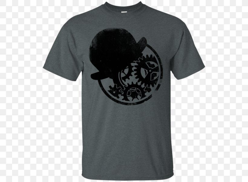 T-shirt Hoodie Gildan Activewear Top, PNG, 600x600px, Tshirt, Active Shirt, Black, Brand, Casual Attire Download Free
