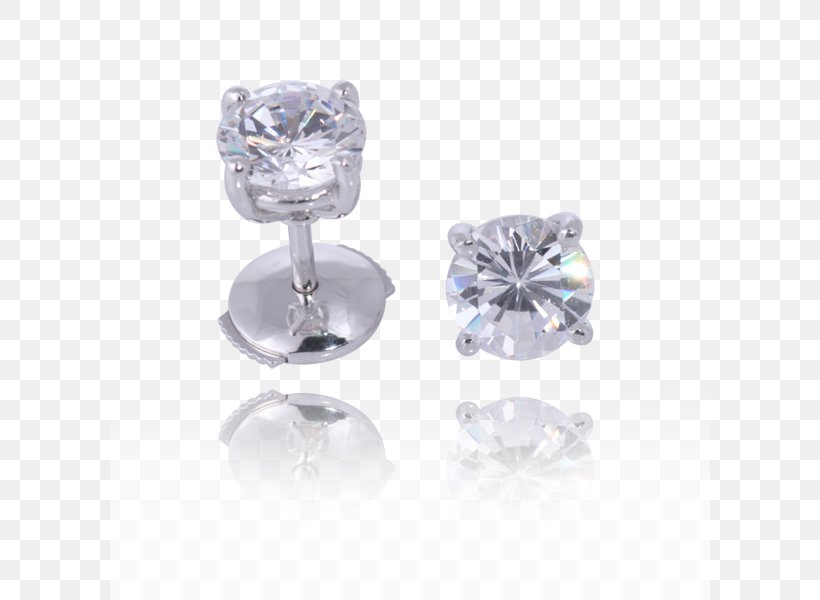 Earring Silver Body Jewellery Crystal, PNG, 600x600px, Earring, Body Jewellery, Body Jewelry, Crystal, Diamond Download Free