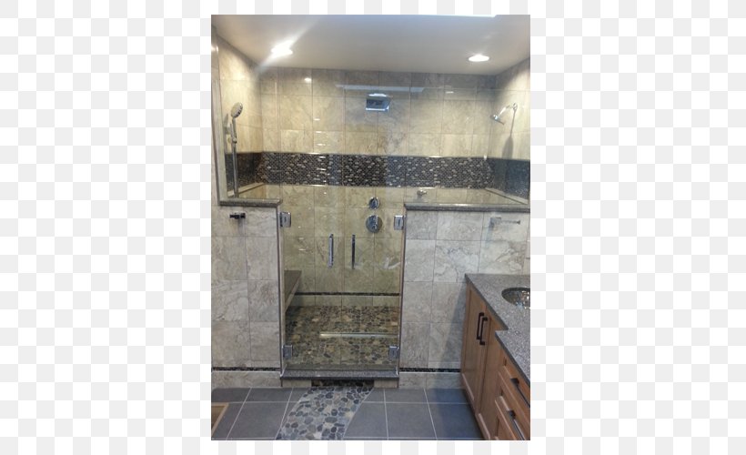 Plumbing Fixtures Bathroom Glass Shower Tile, PNG, 600x500px, Plumbing Fixtures, Area, Bathroom, Door, Floor Download Free