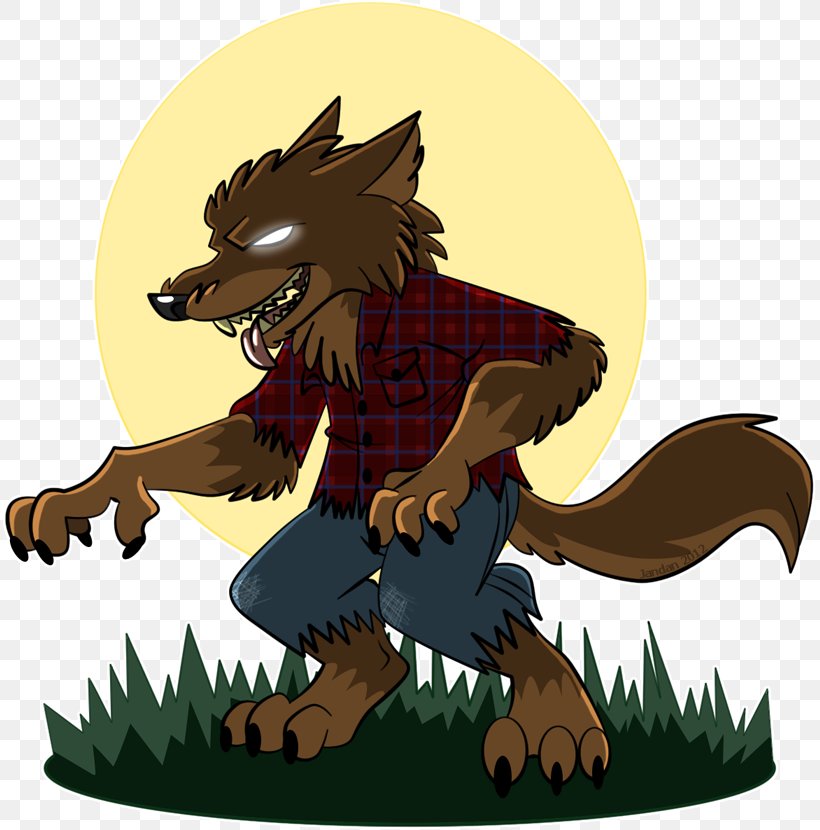 Werewolf Drawing Cartoon Clip Art, PNG, 813x830px, Werewolf, Carnivoran, Cartoon, Dog Like Mammal, Dragon Download Free
