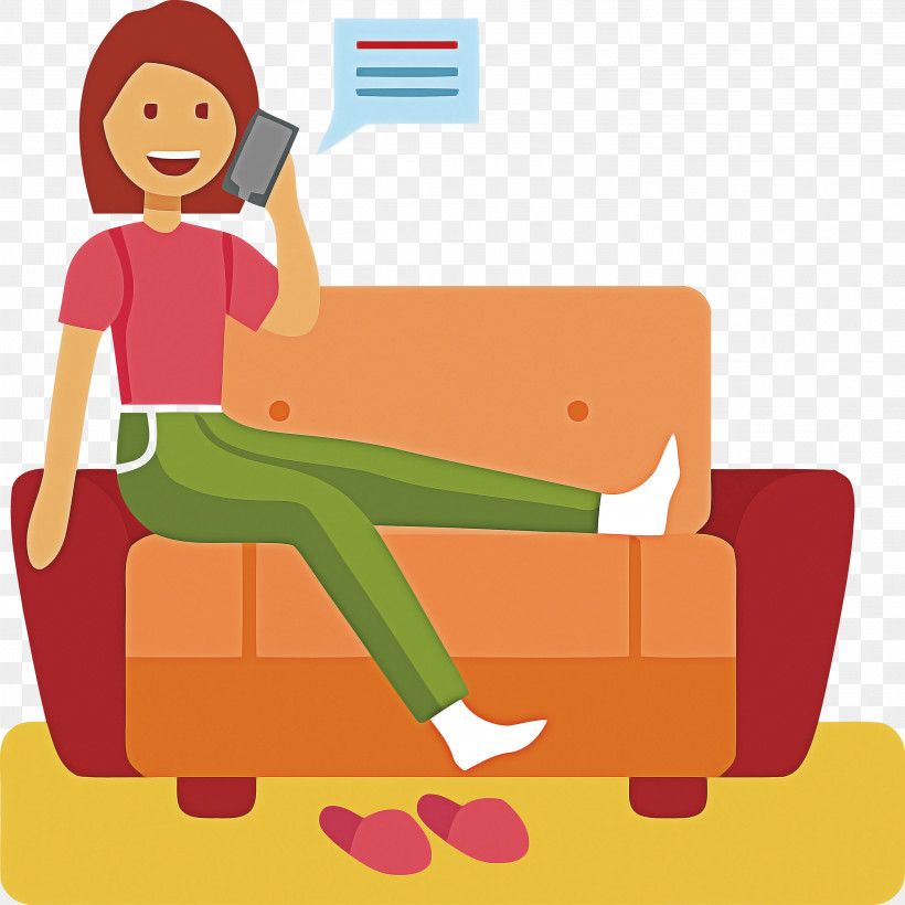 Cartoon Sitting Furniture Couch Reading, PNG, 2998x3000px, Cartoon, Couch, Furniture, Reading, Sitting Download Free