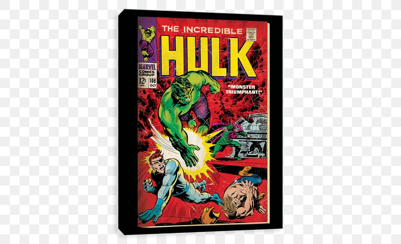 She-Hulk Nick Fury Mandarin Thor, PNG, 500x500px, Hulk, Canvas Print, Comic Book, Comics, Fiction Download Free