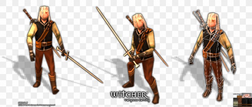 The Witcher 3: Wild Hunt Geralt Of Rivia Low Poly Video Games, PNG, 1729x732px, 3d Computer Graphics, Witcher 3 Wild Hunt, Action Figure, Character, Cold Weapon Download Free