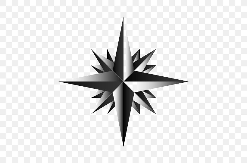 Clip Art Compass Rose Vector Graphics, PNG, 720x540px, Compass, Compass Rose, East, Leaf, North Download Free