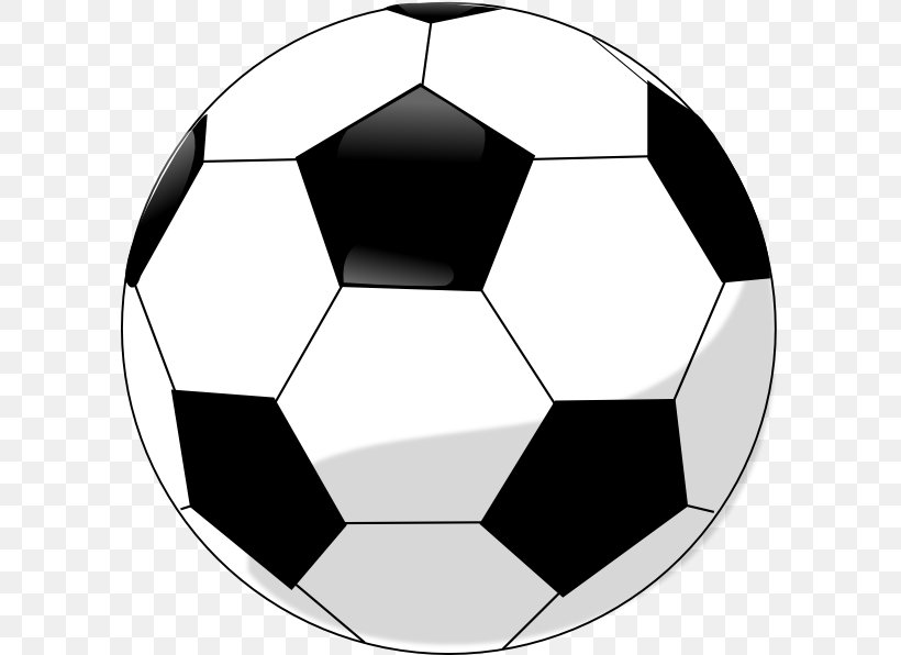 Football Clip Art, PNG, 600x596px, Football, Area, Ball, Black, Black And White Download Free