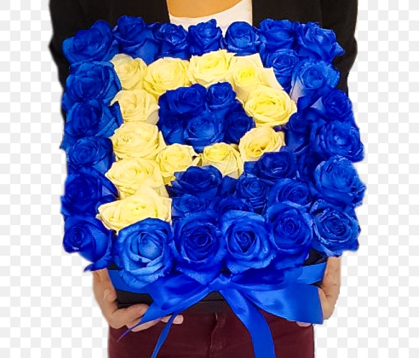 Blue Rose Garden Roses Flower Bouquet Cut Flowers, PNG, 750x700px, Blue Rose, Artificial Flower, Birthday, Blue, Cobalt Blue Download Free
