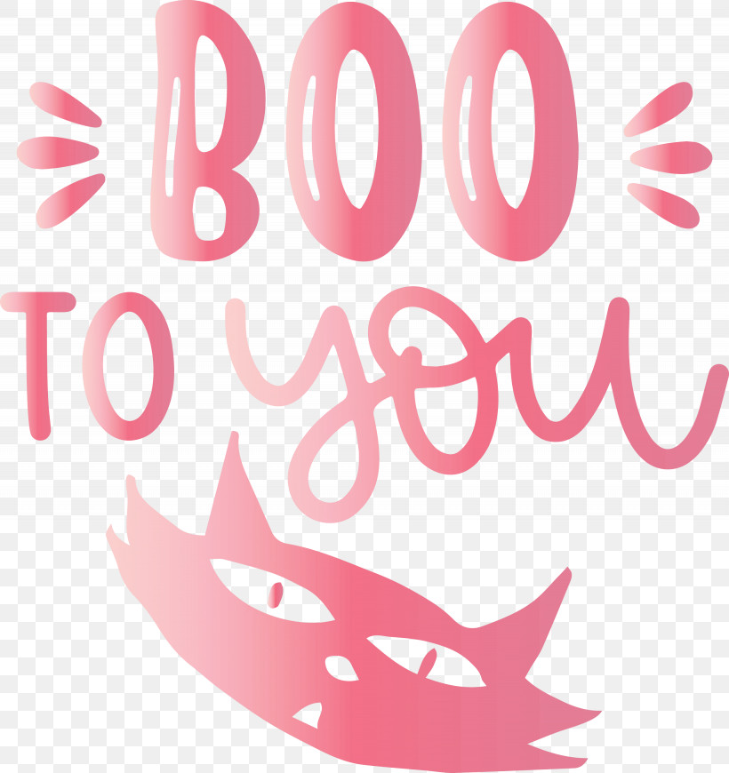 Boo Happy Halloween, PNG, 2870x3046px, Boo, Geometry, Happy Halloween, Line, Logo Download Free