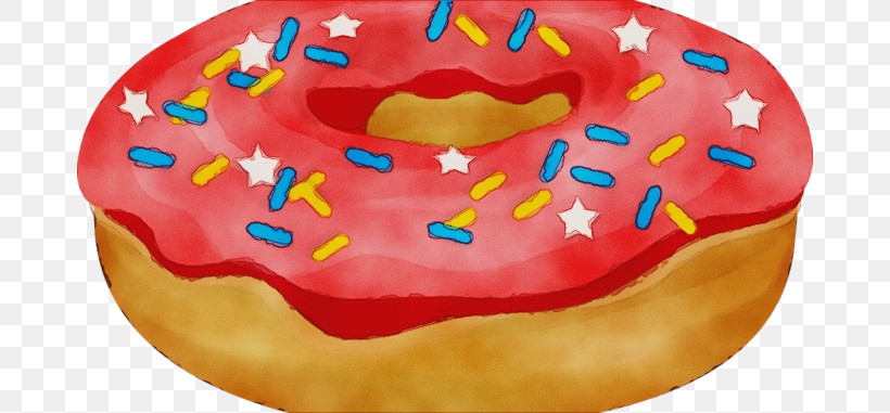 Doughnut Pastry Confectionery Lips, PNG, 678x381px, Watercolor, Confectionery, Doughnut, Lips, Paint Download Free