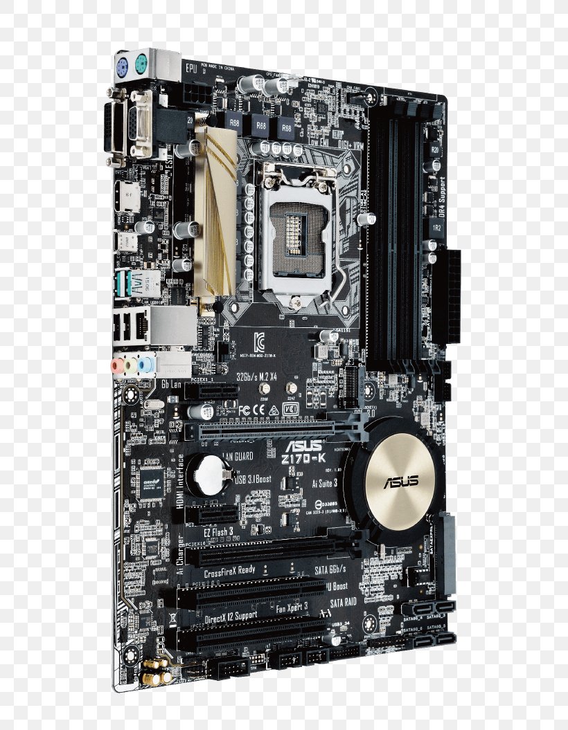 Z170 Premium Motherboard Z170-DELUXE LGA 1151 ASUS Intel, PNG, 608x1055px, Z170 Premium Motherboard Z170deluxe, Asus, Atx, Chipset, Computer Download Free