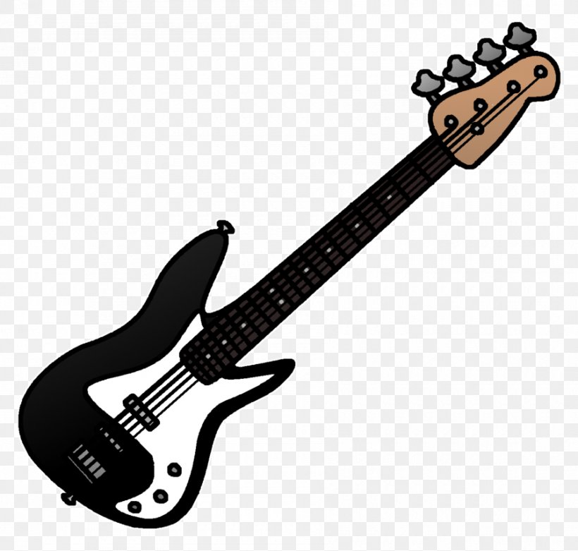 Bass Guitar Electric Guitar Clip Art, PNG, 900x858px, Bass Guitar, Acoustic Electric Guitar, Art, Bass, Cartoon Download Free