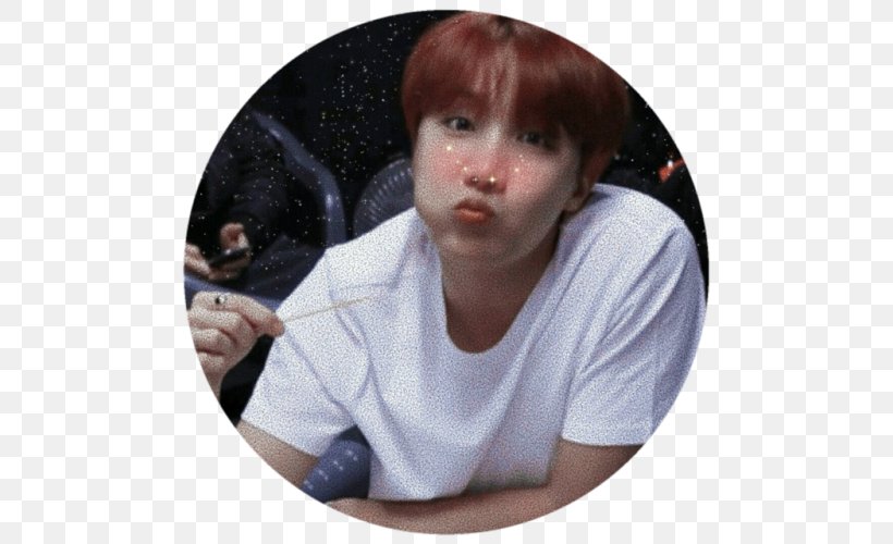 BTS K-pop Sticker Love, PNG, 500x500px, Watercolor, Cartoon, Flower, Frame, Heart Download Free