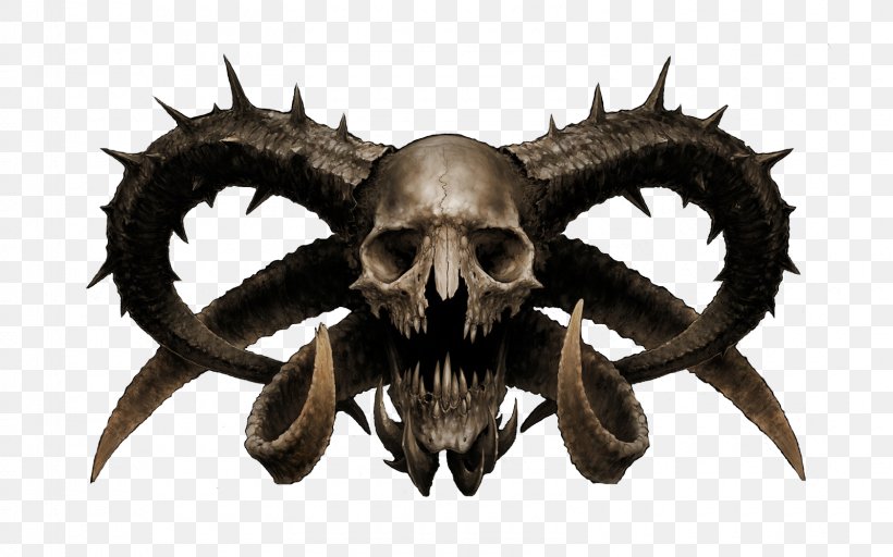 Skull Bone, PNG, 1600x1000px, Skull, Bone, Demon, Display Resolution, Horn Download Free