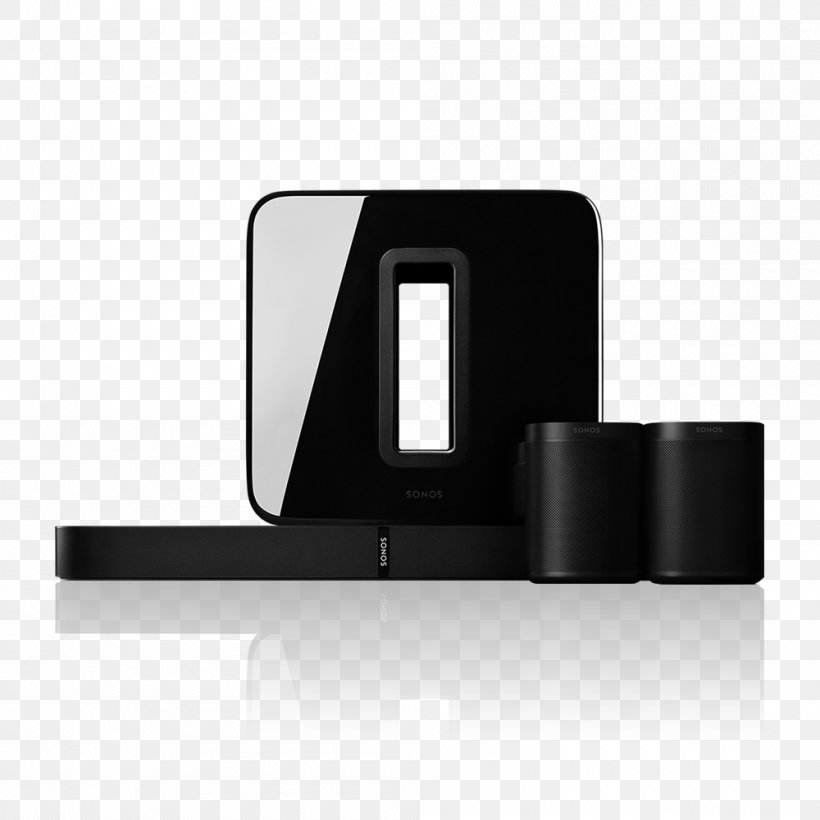 Sonos PLAY:1 Home Theater Systems Sonos PLAY:1 Loudspeaker, PNG, 1000x1000px, 51 Surround Sound, Home Theater Systems, Loudspeaker, Rectangle, Sonos Download Free