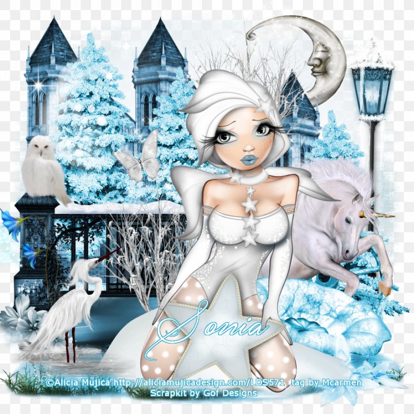 Cartoon Fairy Christmas Desktop Wallpaper, PNG, 900x900px, Watercolor, Cartoon, Flower, Frame, Heart Download Free