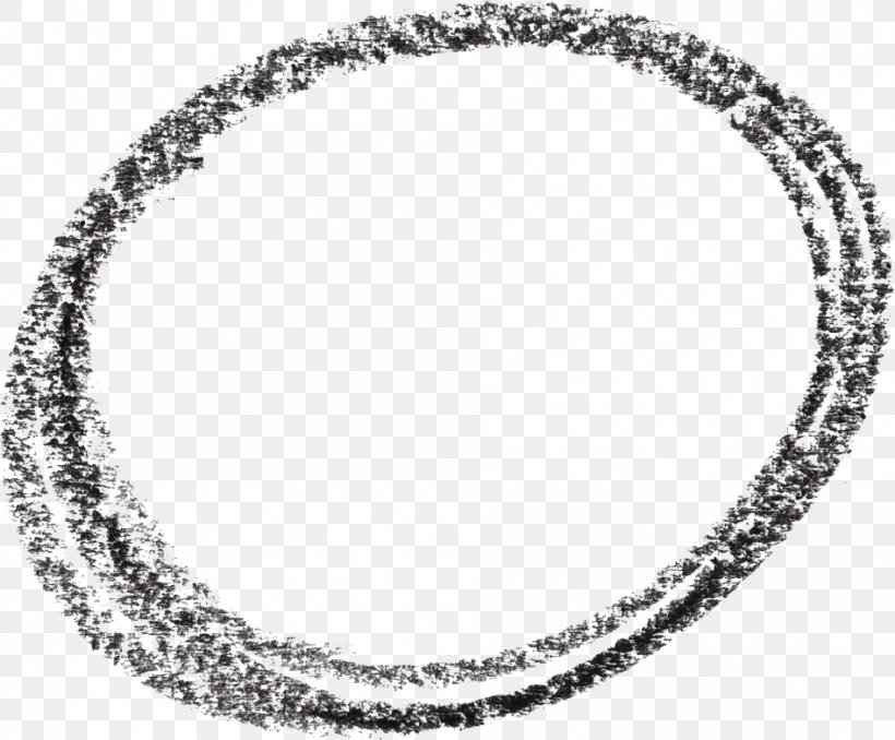 Circle Crayon Drawing, PNG, 946x783px, Crayon, Black And White, Body Jewelry, Bracelet, Chain Download Free