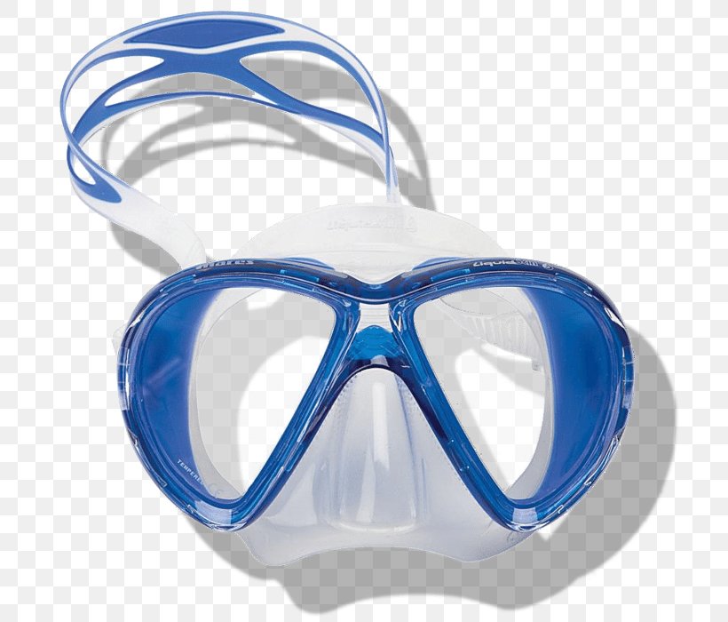 Diving & Snorkeling Masks Mares Goggles Scuba Diving, PNG, 722x700px, Diving Snorkeling Masks, Aqua, Blue, Buckle, Diving Equipment Download Free