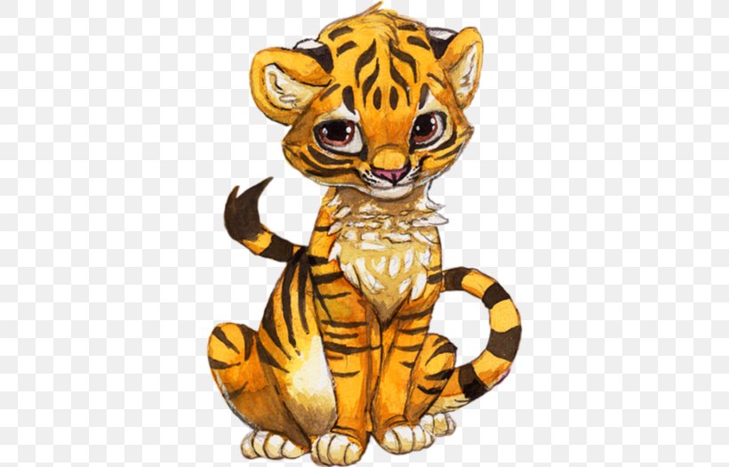 Golden Tiger Clip Art Cat Tiger Cubs Felidae, PNG, 700x525px, Watercolor, Cartoon, Flower, Frame, Heart Download Free