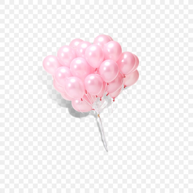 Pink Balloon Designer, PNG, 1000x1000px, Pink, Balloon, Blue, Color, Designer Download Free