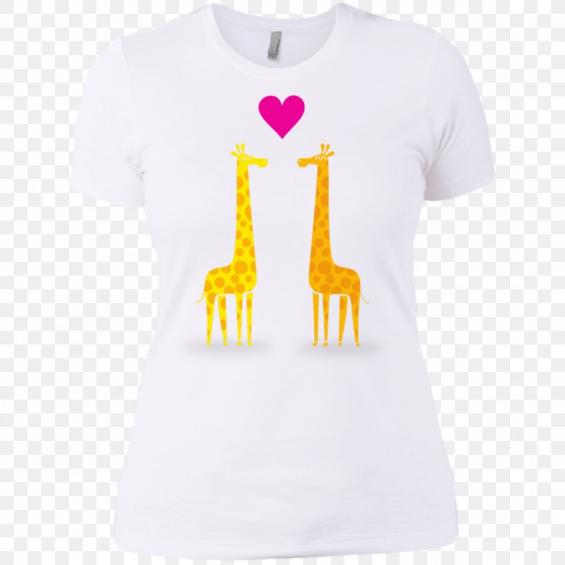 T-shirt Giraffe Neck Sleeve, PNG, 1155x1155px, Tshirt, Active Shirt, April, Clothing, Giraffe Download Free