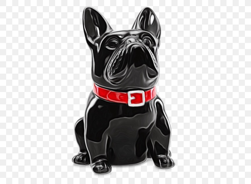 French Bulldog, PNG, 600x600px, Watercolor, Bulldog, Companion Dog, Dog, Figurine Download Free