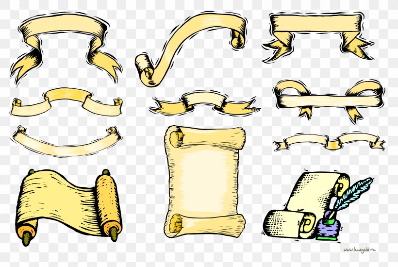 Text Drawing Scroll Vignette Clip Art, PNG, 2633x1768px, Text, Area, Book, Cartoon, Drawing Download Free